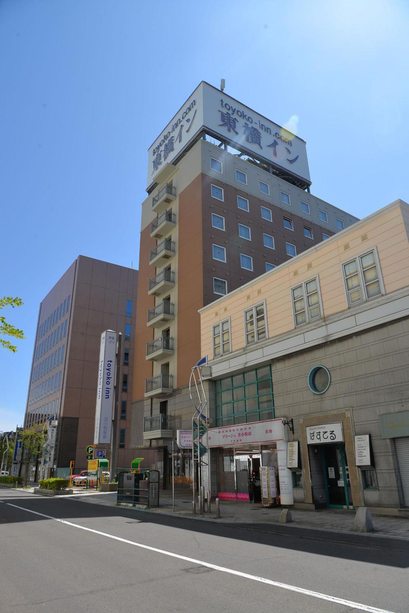 Toyoko Inn Hokkaido Tomakomai Ekimae Bagian luar foto